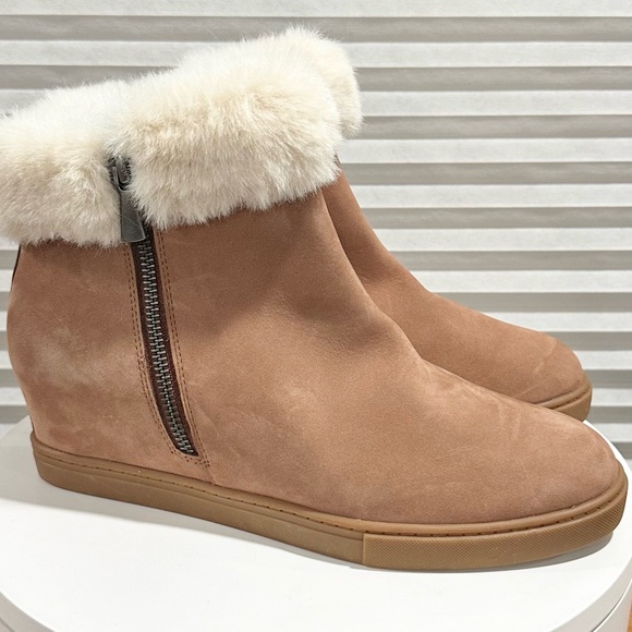 🌸LÍNEA PAOLO 🌸 Flossie Faux Fur Bootie Size: 8 - Picture 6 of 15